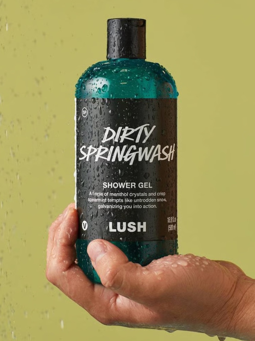 LUSH Dirty Springwash Shower Gel - Spearmint Body Wash